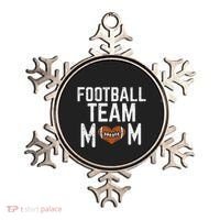 retro American Football Team Mom Family Matching Ornament thumb 0
