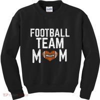 retro American Football Team Mom Family Matching Kids Sweatshirt thumb 0