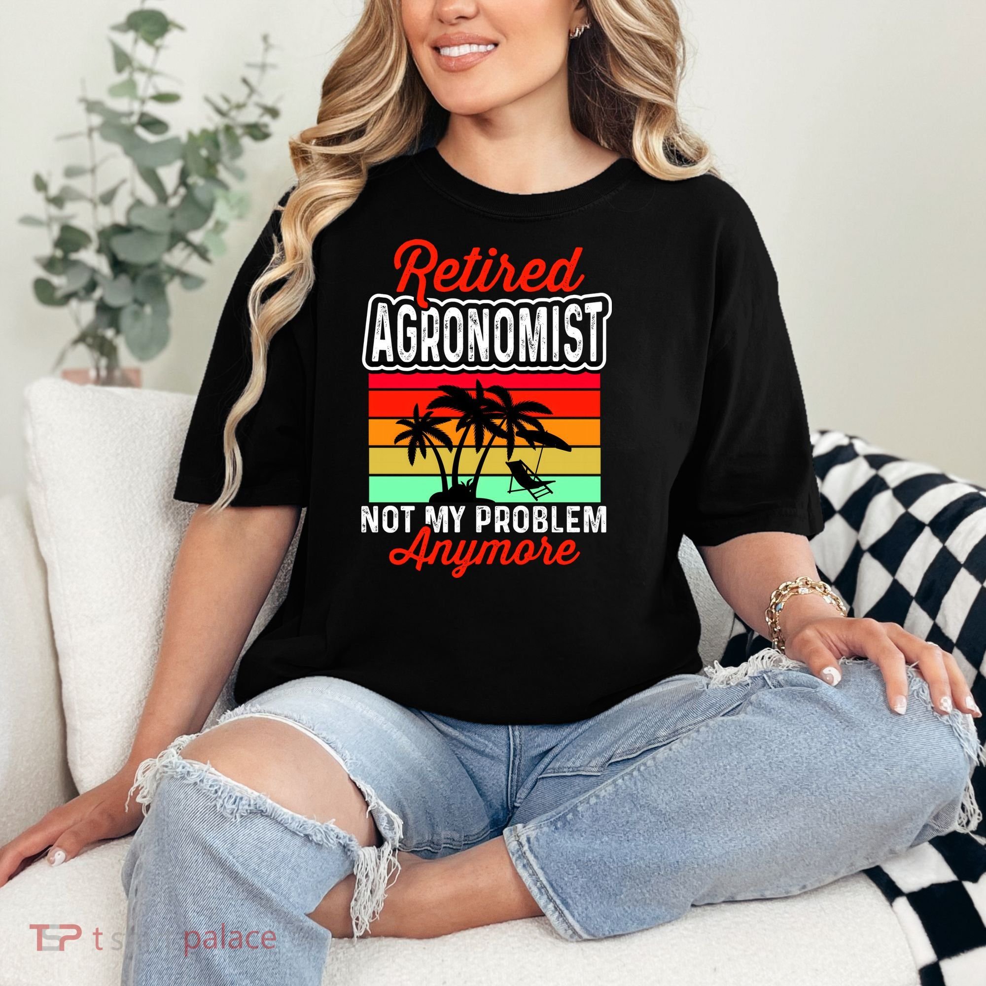 Retired AGRONOMIST Funny Comfort Colors T-Shirt