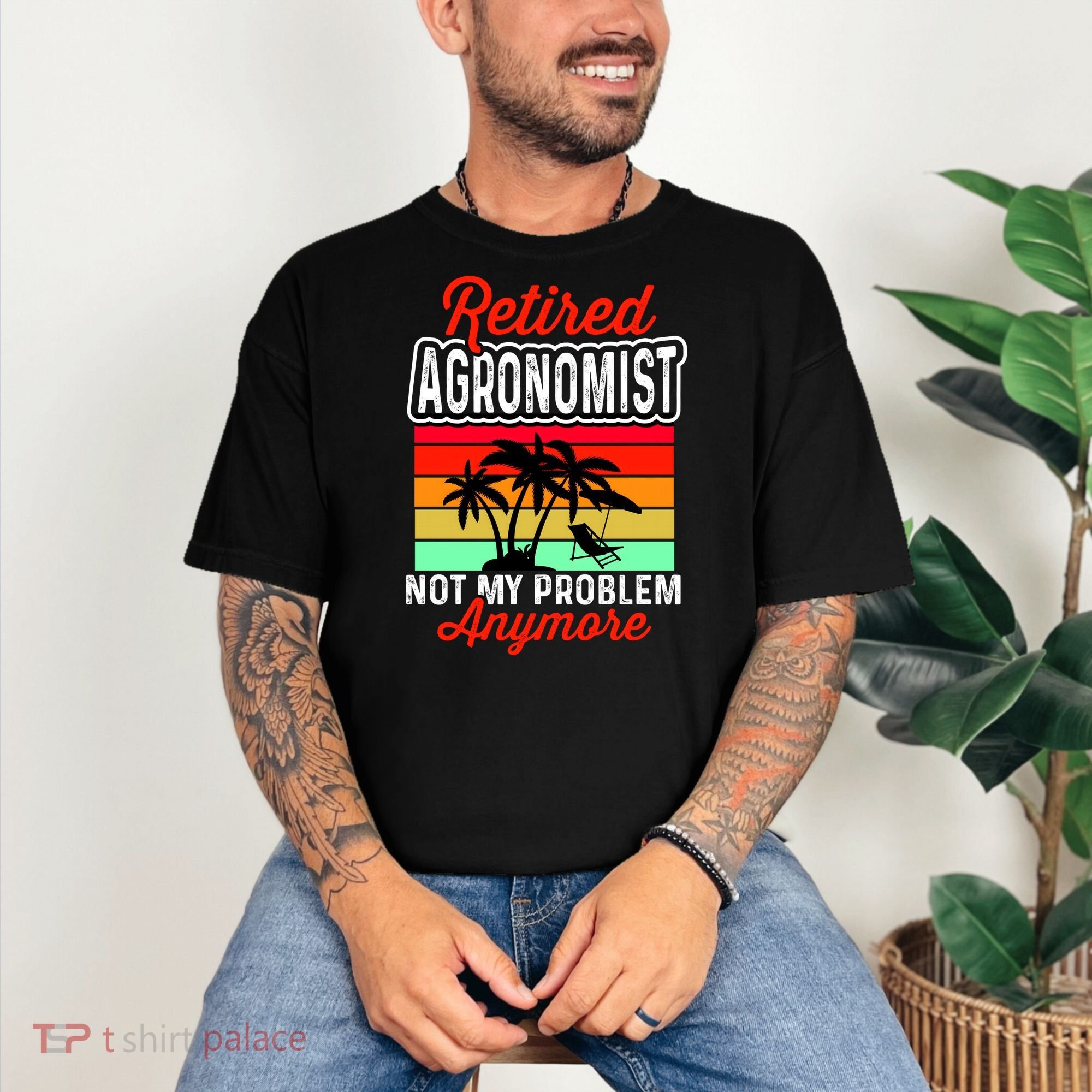 Retired AGRONOMIST Funny Comfort Colors T-Shirt