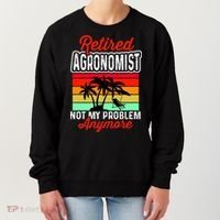 Retired AGRONOMIST Funny Women's Sweatshirt thumb 0