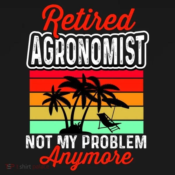 Retired AGRONOMIST Funny Bucket Hat