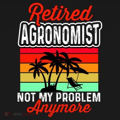 Retired AGRONOMIST Funny Womens Funnel Neck Pullover Hood