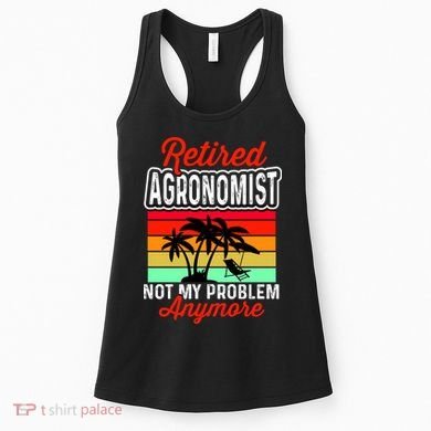 Retired AGRONOMIST Funny Women's Tank Top