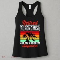 Retired AGRONOMIST Funny Women's Tank Top thumb 3