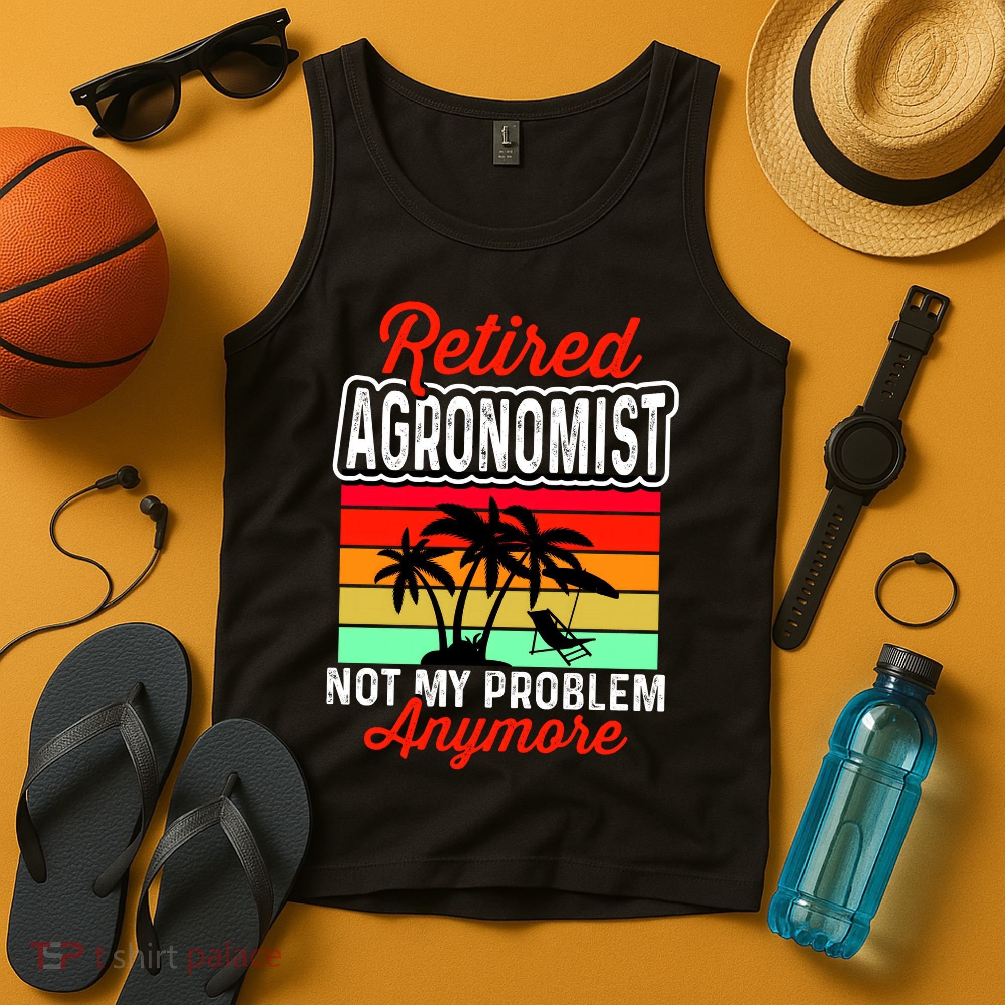 Retired AGRONOMIST Funny Tank Top