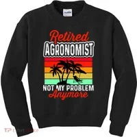 Retired AGRONOMIST Funny Kids Sweatshirt thumb 0