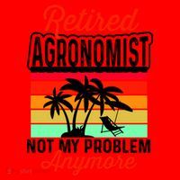 Retired AGRONOMIST Funny Santa Hat thumb 1