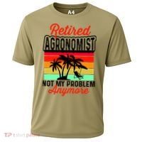Retired AGRONOMIST Funny Cooling Performance Crew T-Shirt thumb 0