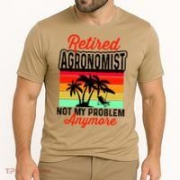 Retired AGRONOMIST Funny Cooling Performance Crew T-Shirt thumb 2