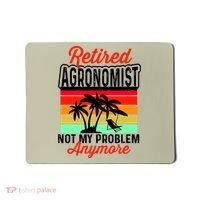 Retired AGRONOMIST Funny Mousepad thumb 0