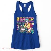 Retro Anime Gamer Girl Classic Women's Tank Top thumb 0
