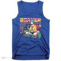Retro Anime Gamer Girl Classic Tank Top thumb 0