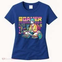 Retro Anime Gamer Girl Classic Women's T-Shirt thumb 0