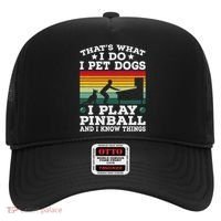 Retro Arcade Game Machine Gamer Pet Dogs Play Pinball Hat thumb 0