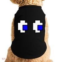 Retro Arcade Game Ghost Eyes Halloween Group Costume Doggie Tank thumb 0