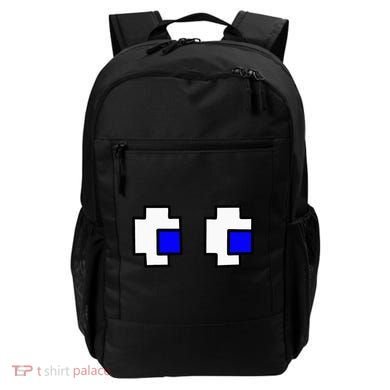 Retro Arcade Game Ghost Eyes Halloween Group Costume Backpack