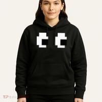 Retro Arcade Game Ghost Eyes Halloween Group Costume Hoodie thumb 5
