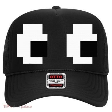 Retro Arcade Game Ghost Eyes Halloween Group Costume Hat