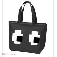 Retro Arcade Game Ghost Eyes Halloween Group Costume Tote Bag thumb 3