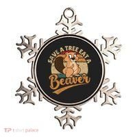 Raunchy Adult Humor Funny Beaver Tree Lover Gag Saying Ornament thumb 0