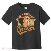 Raunchy Adult Humor Funny Beaver Tree Lover Gag Saying Toddler T-Shirt thumb 0