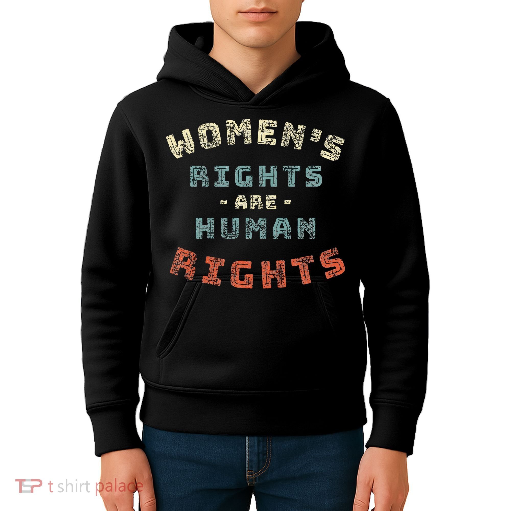 Rights Are Human Rights Feminist Kids Hoodie