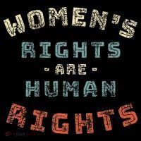 Rights Are Human Rights Feminist Kids Long Sleeve Shirt thumb 2