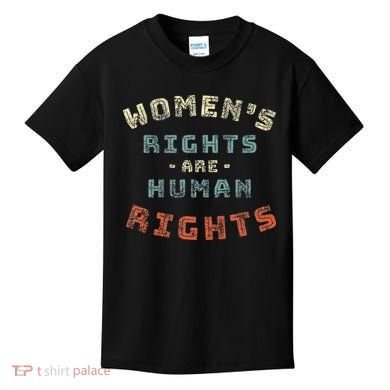 Rights Are Human Rights Feminist Kids T-Shirt
