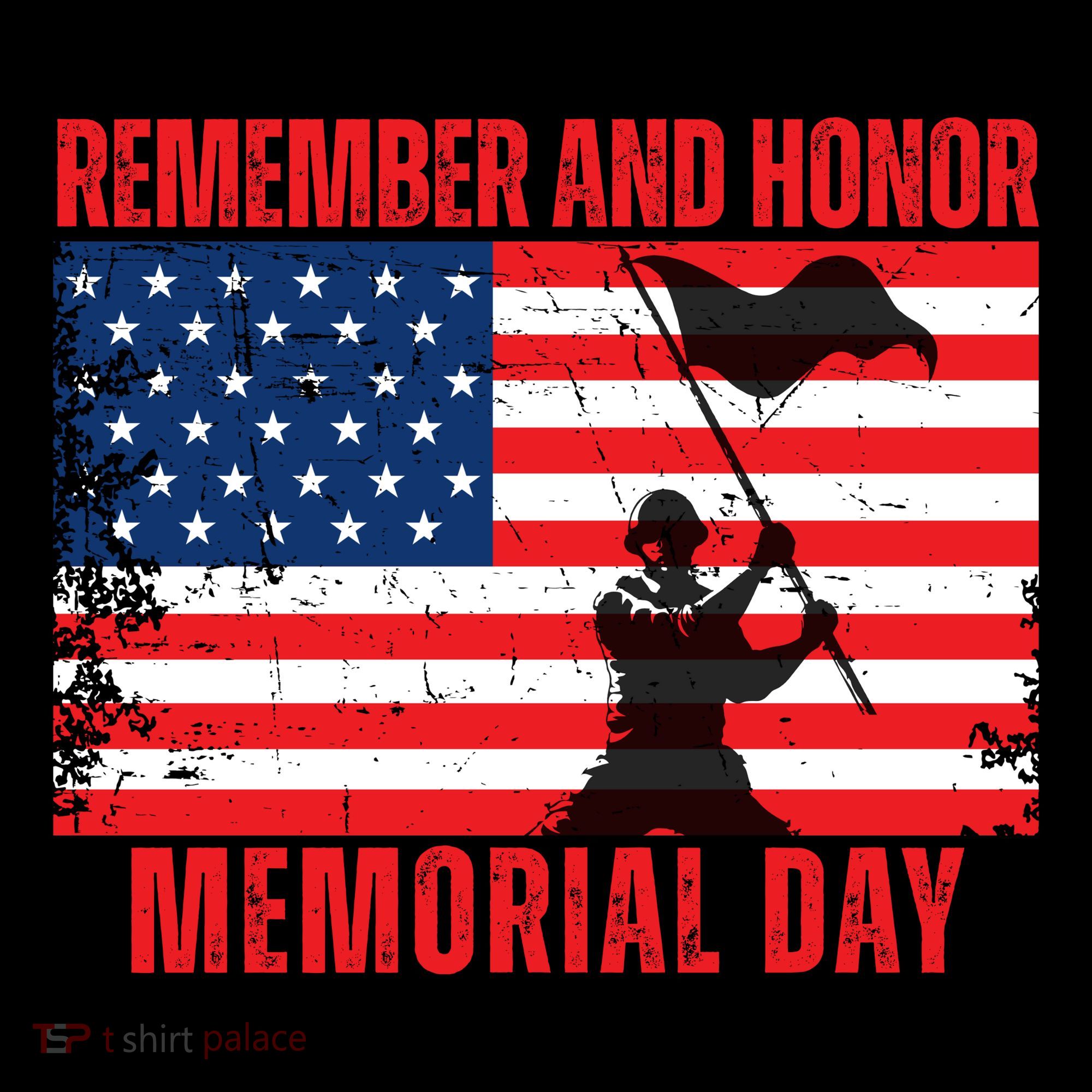 Remember And Honor Memorial Day Usa Flag Coffee Mug