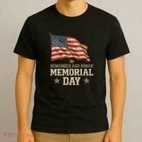 Remember and Honor Memorial Day T-Shirt thumb 3