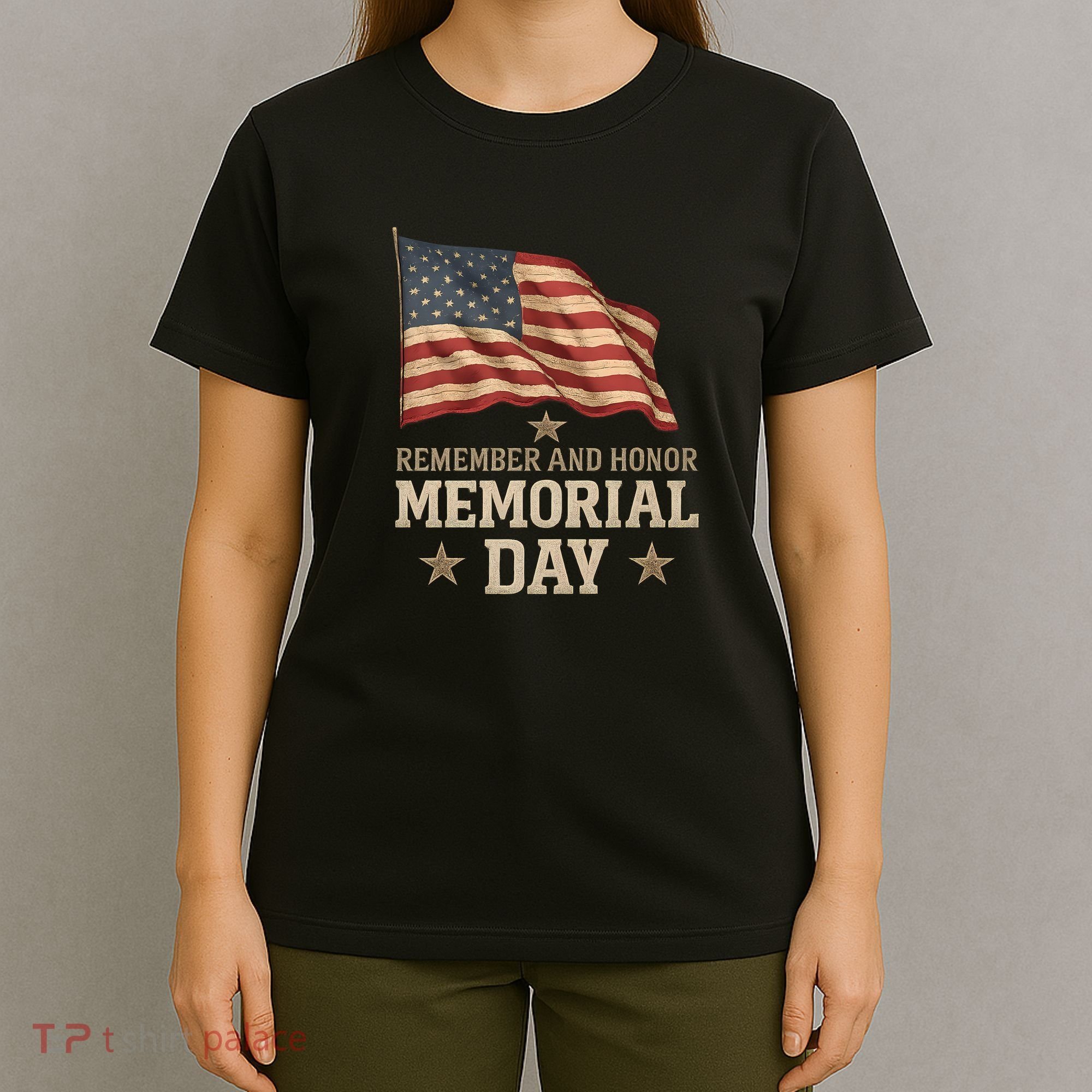 Remember and Honor Memorial Day T-Shirt