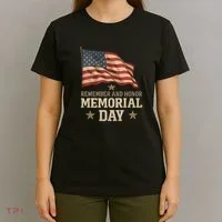 Remember and Honor Memorial Day T-Shirt thumb 4