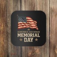Remember and Honor Memorial Day Coaster thumb 0