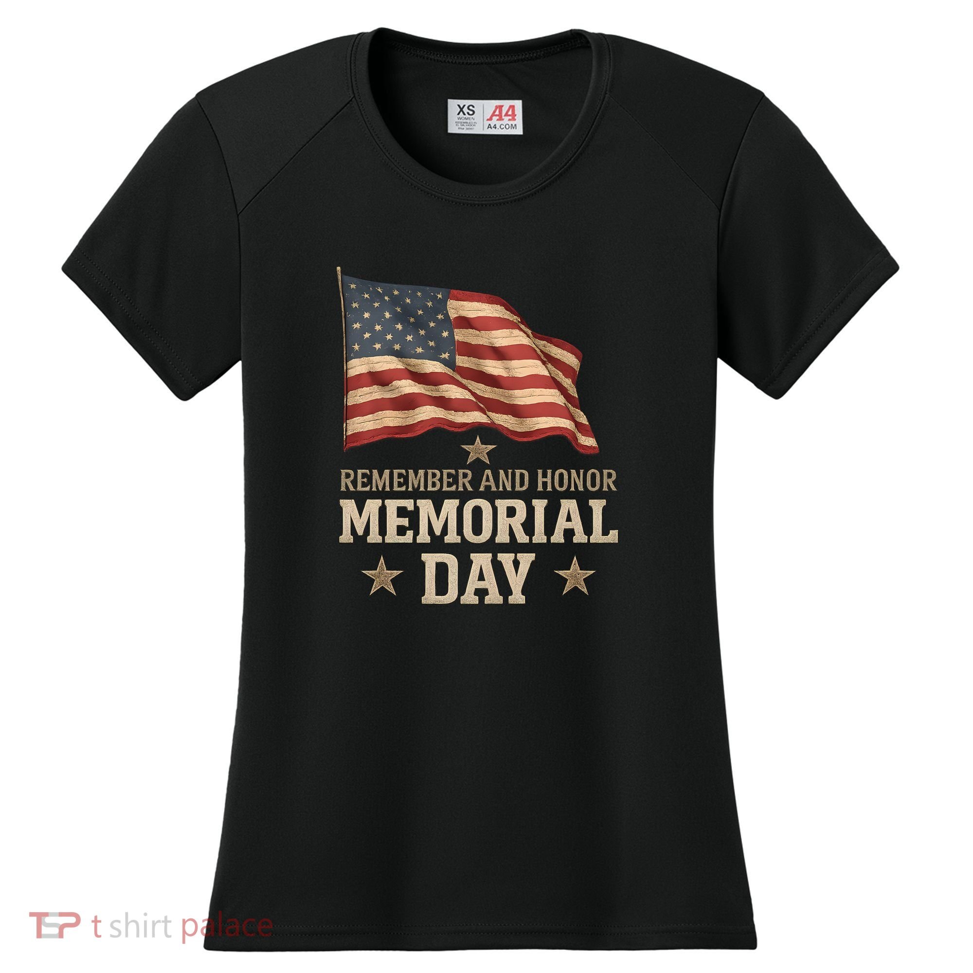 Remember and Honor Memorial Day Women's Cooling Performance Crew T-Shirt