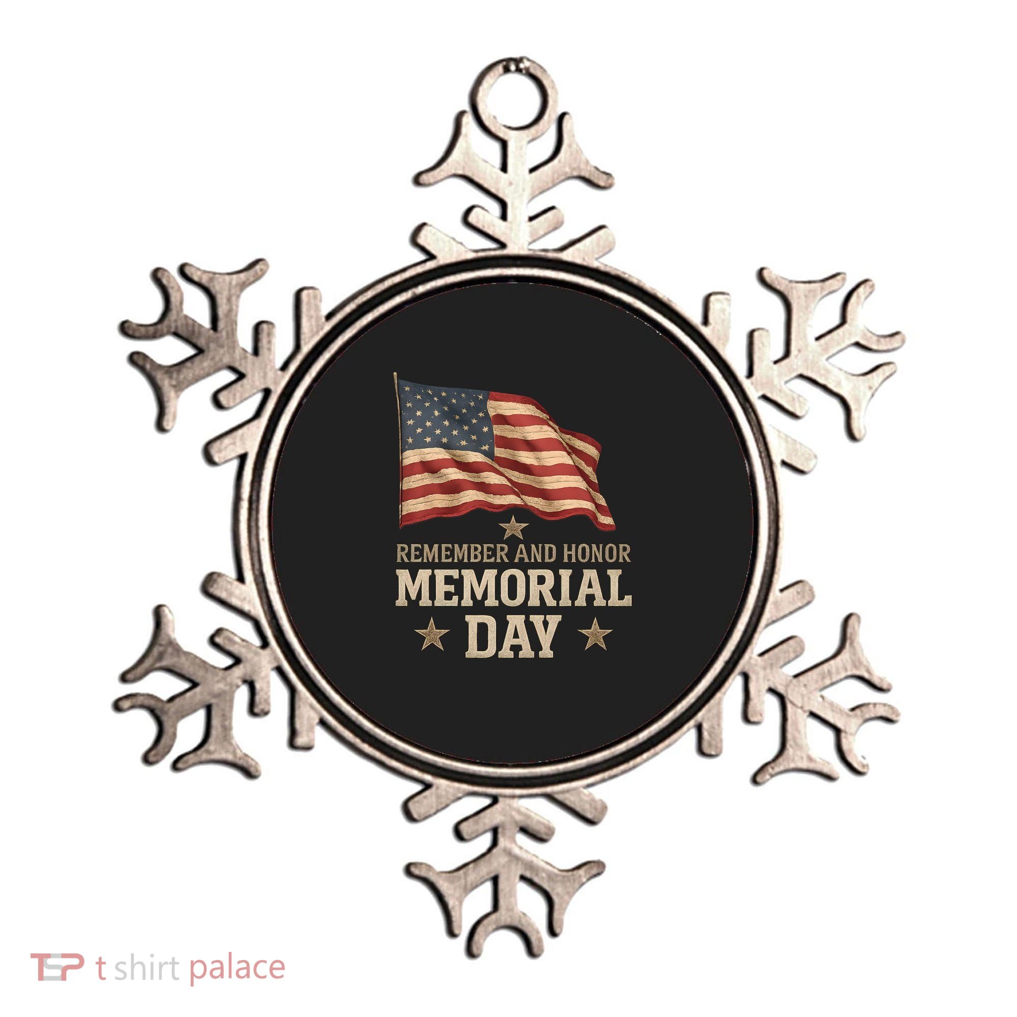 Remember and Honor Memorial Day Ornament