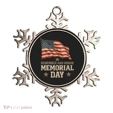 Remember and Honor Memorial Day Ornament