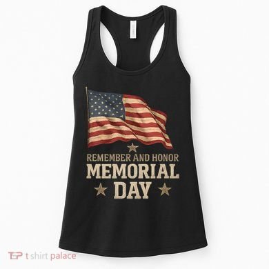 Remember and Honor Memorial Day Women's Tank Top