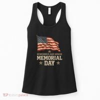Remember and Honor Memorial Day Women's Tank Top thumb 0
