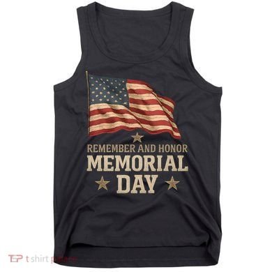 Remember and Honor Memorial Day Tank Top