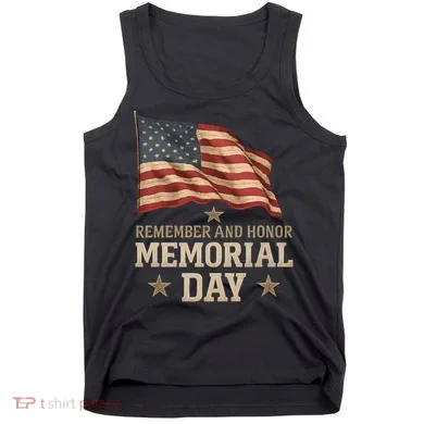 Remember and Honor Memorial Day Tank Top