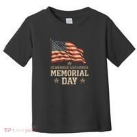 Remember and Honor Memorial Day Toddler T-Shirt thumb 0