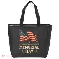 Remember and Honor Memorial Day Tote Bag thumb 0