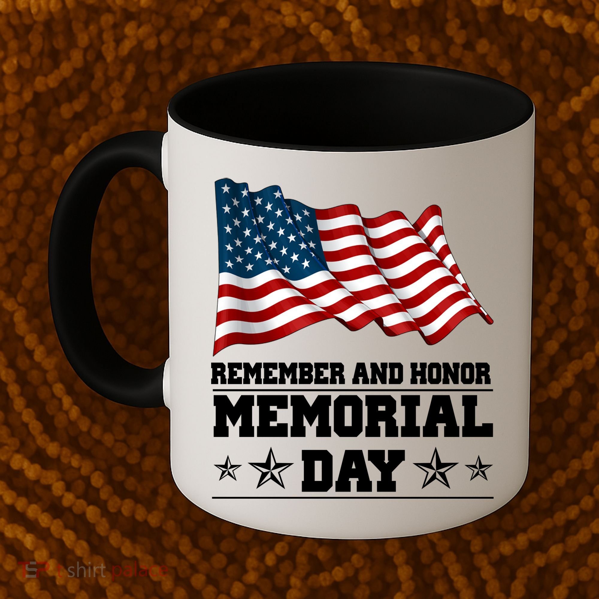 Remember And Honor Memorial Day Patriot Coffee Mug