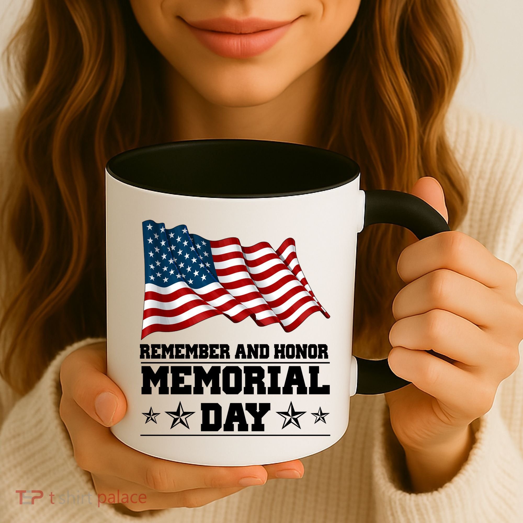 Remember And Honor Memorial Day Patriot Coffee Mug