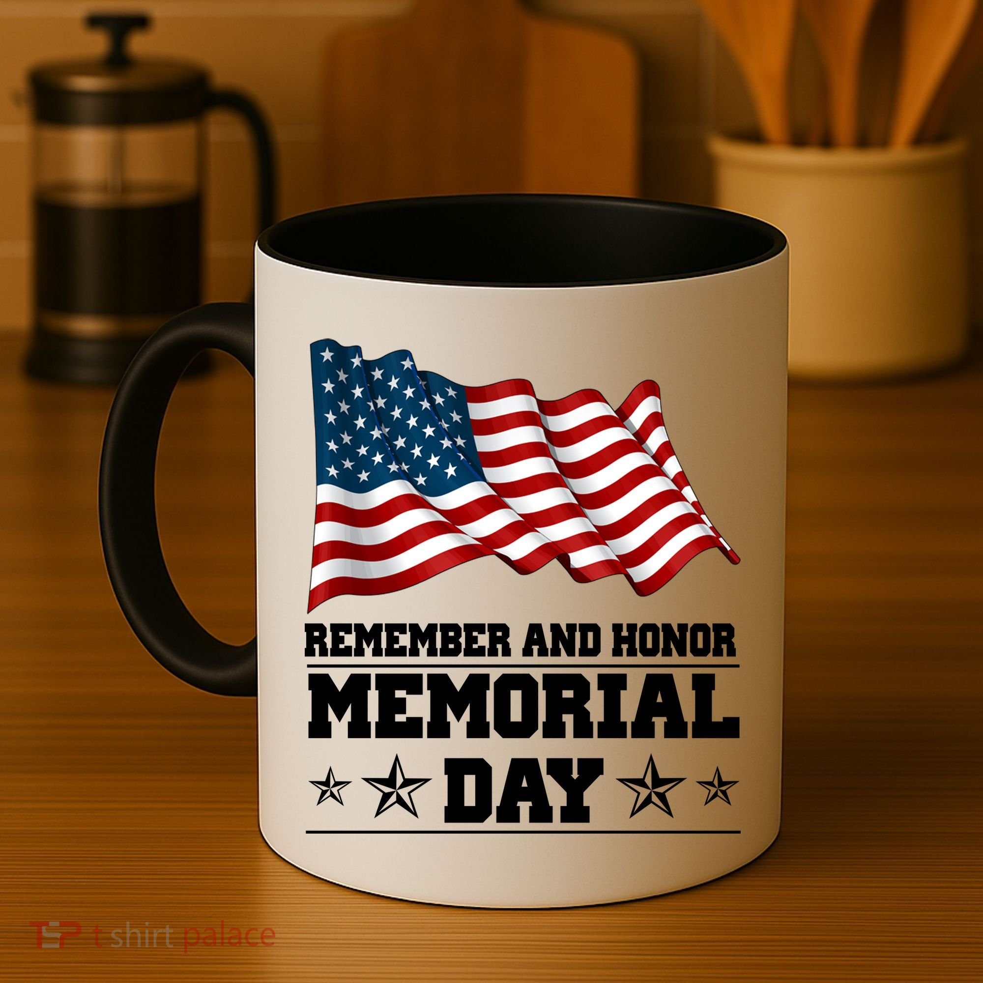 Remember And Honor Memorial Day Patriot Coffee Mug