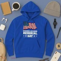 Remember And Honor Memorial Day Patriot Hoodie thumb 3