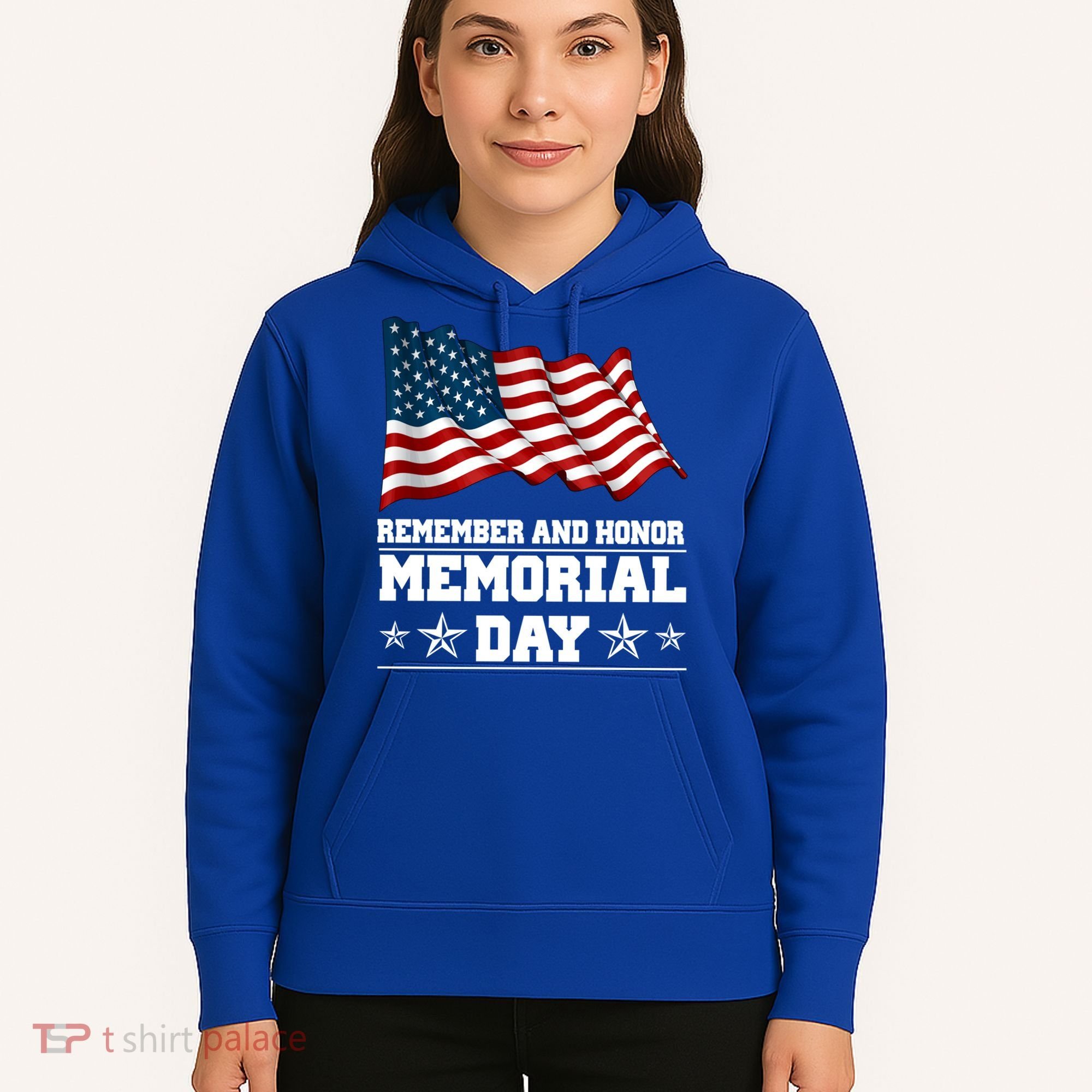 Remember And Honor Memorial Day Patriot Hoodie