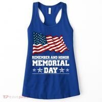 Remember And Honor Memorial Day Patriot Women's Tank Top thumb 0