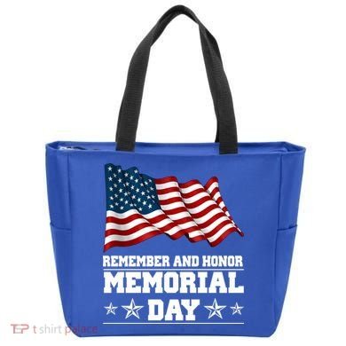 Remember And Honor Memorial Day Patriot Tote Bag